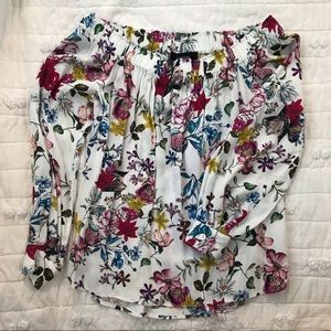 Karen Kane Floral Blouse XSmall